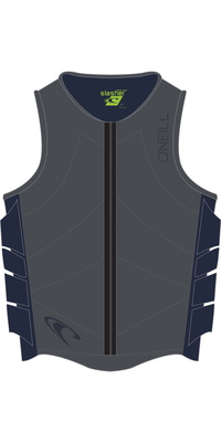 2025 O'Neill Mens Slasher Comp B Vest 4917BEU - Graphite / Abyss